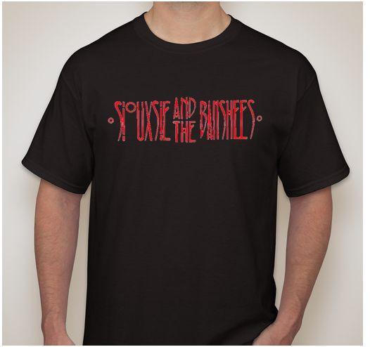 SIOUXSIE AND THE BANSHEES Punk rock hardcore thrash band T shirt tee