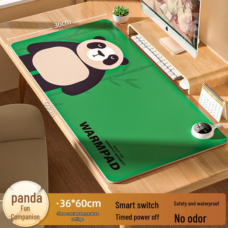 Electric Heated Mouse Pad - Winter Warm Desk Mat for Office and Study