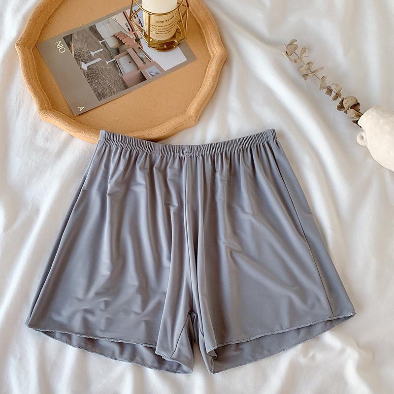 Highwaist Summer Womens Safety Thin Pants Antiexposure Loose Casual Home Leggings Shorts