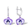 High Quality Enamel Girl's Earring Ring Sets Luxury For Women Enamel Earring Ring Fine Jewelry Gift