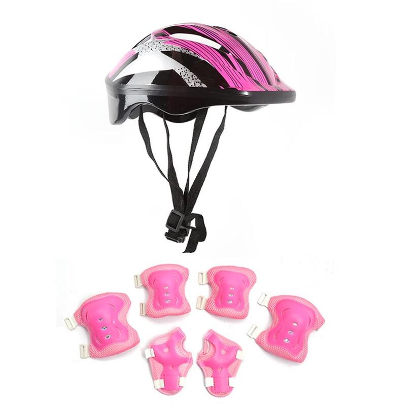 Children s 7-Piece Protective Gear and Helmet Set