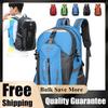 Climbing Rucksack Breathable School Backpack Large Capacity Wear-resistant Layered Storage Lightweight for Outdoor Activities