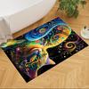 Sunflower Field Cat Dream Non-Slip Home Carpet Design for Office Decor Living Room Bedroom Gift
