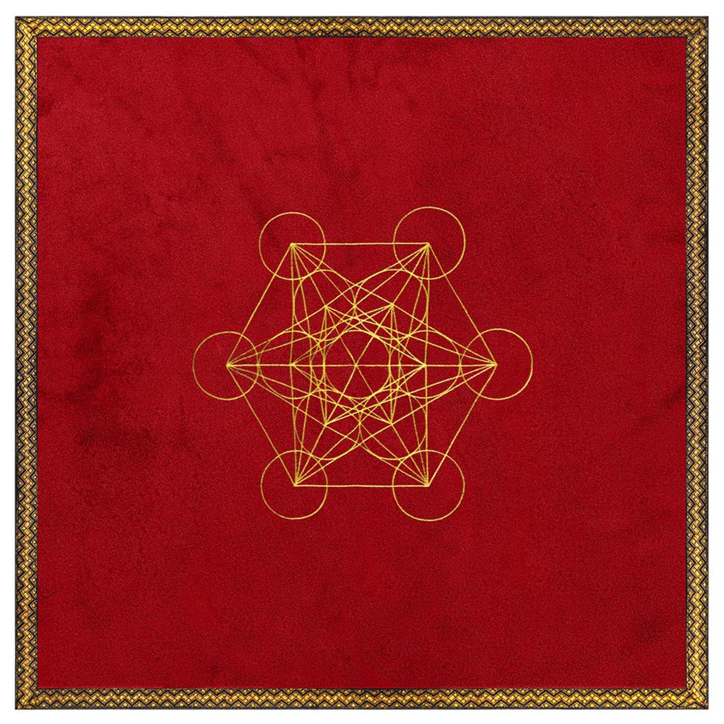 Divination Tablecloth Board Game Cards Bag Kit Board Card Pad Game Cloth Board Game Accessories Velvet with Storage Bag