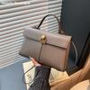 Branded Large Size Top-handle Bags For Women Flap Shoulder Cross Body Messenger Bag Pure Color Elegant Luxury Designer Handbags