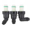 18mm ID16 Automotive Fuel Line Hose Bend Double-Sided Male Female Matching Combination Large Size Plastic Quick Connector