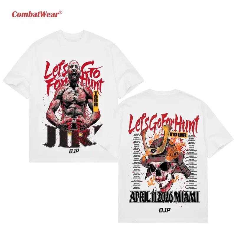 COMBATWEAR Jiří Procházka-Let s Go for Hunt Tour Tee, UFC MMA T-Shirt XL