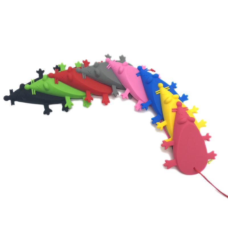 Door Stop Silicone Mouse Shape Protection for Home Safety Stopper Security Guard