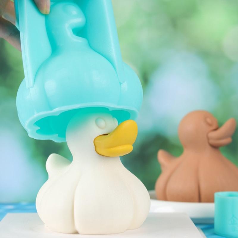 Efficient 3D Duck Shape Silicone Mould For DIY Crafts Baking Chocolate Dessert Decoration Durable Heat Resistant Materials