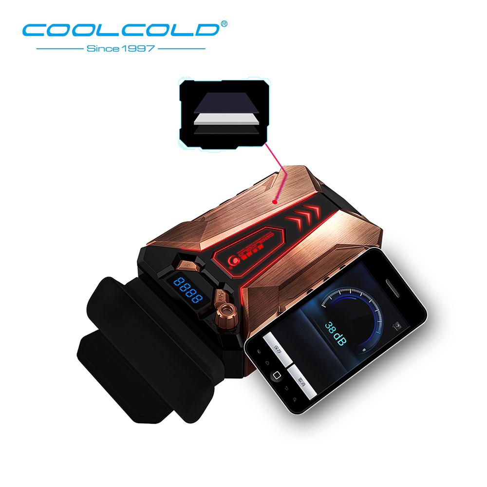 COOLCOLD Tragbarer Laptop-Kühler ,Starke Schnellere Kühlung Und USB-Betrieben,Unterstützt Verschiedene Größen 14 Zoll Bis 17 Zoll