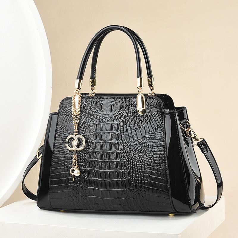 Stylish atmospheric texture handbag women's bag simple versatile shoulder messenger bag