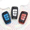 Auto Shell Keyless Leather Tpu Remote Key Fob Case Cover For Hyundai Genesis Ix35 I30 Sonata Tucson Verna Accent Venue Elantra
