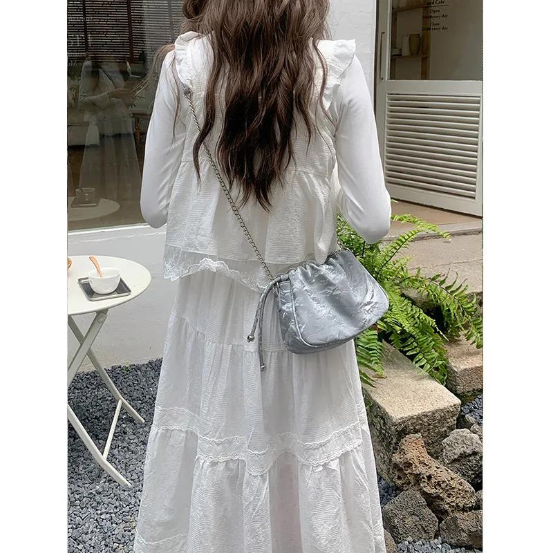 New Fashionable Folded Chain Cloud Bag hand bag, Unique Commuting Underarm Bag, Summer Versatile Crossbody Bag for Women