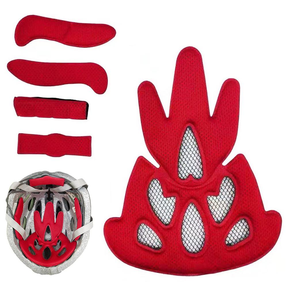 Uniwersalne Zestawy Wyściółki Kasku Motocyklowego Wymienne Uszczelnione Gąbki Zestaw Podkładek Piankowych do Kasku Rowerowego Akcesoria do Kasku Rowerowego