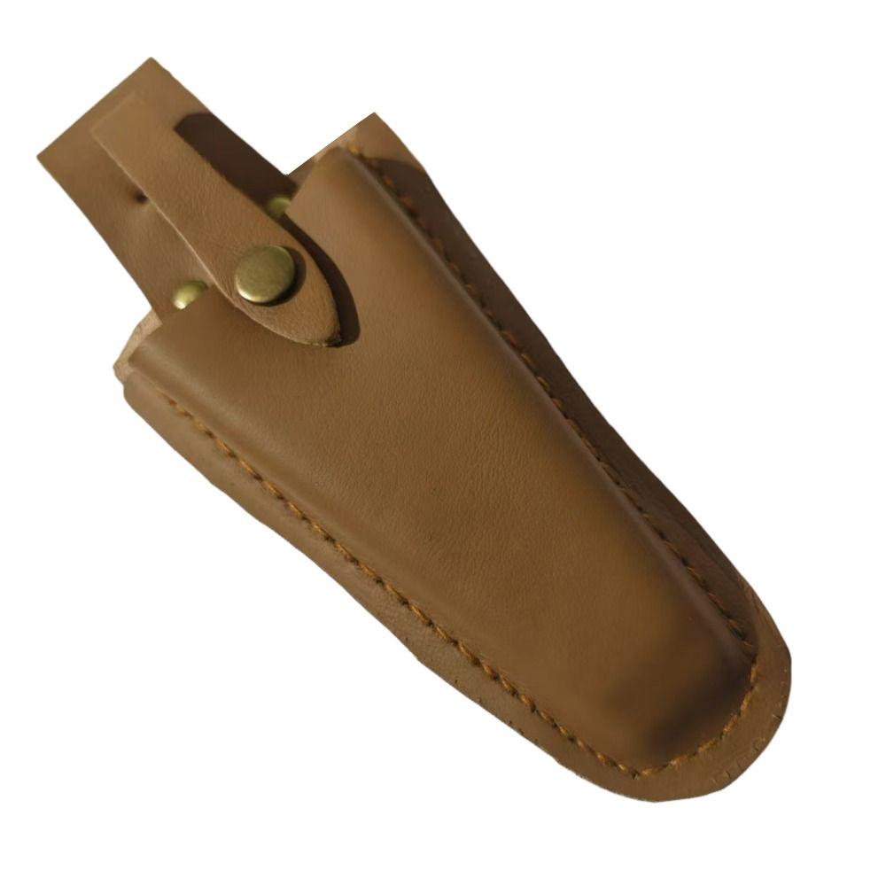 

Портативний чохол для зберігання плоскогубців із застібкою-пряжкою Садові інструменти для обрізки Домашнє приладдя коричневий