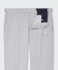 MUSINSA STANDARD [Cooltandard] Tapered Hidden Banding Crop Slacks [Light Gray]