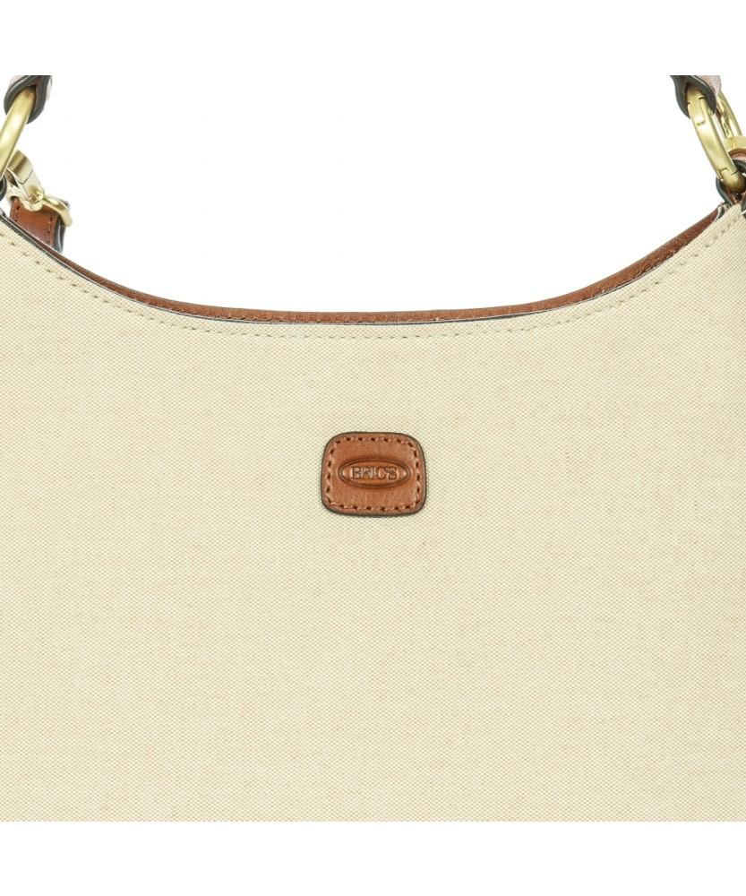 Brics Volterra Trama Shoulder Bag Cappuccino (Br-Boe05961.493)