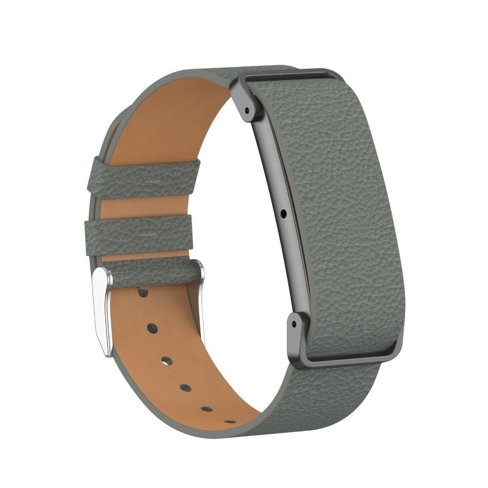 Adjustable Fitness Tracker Strap PU Leather Watch Strap for Google Fitbit Air for Men Women
