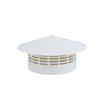 Pvc Roof Ventilation Grille Rain Cap Round Hood For 75-250Mm Pipe Vents Chimney Outlet Weather Protection