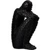 New Chinese Style Mosaic Figure Resin Sculpture for Living Room Decor