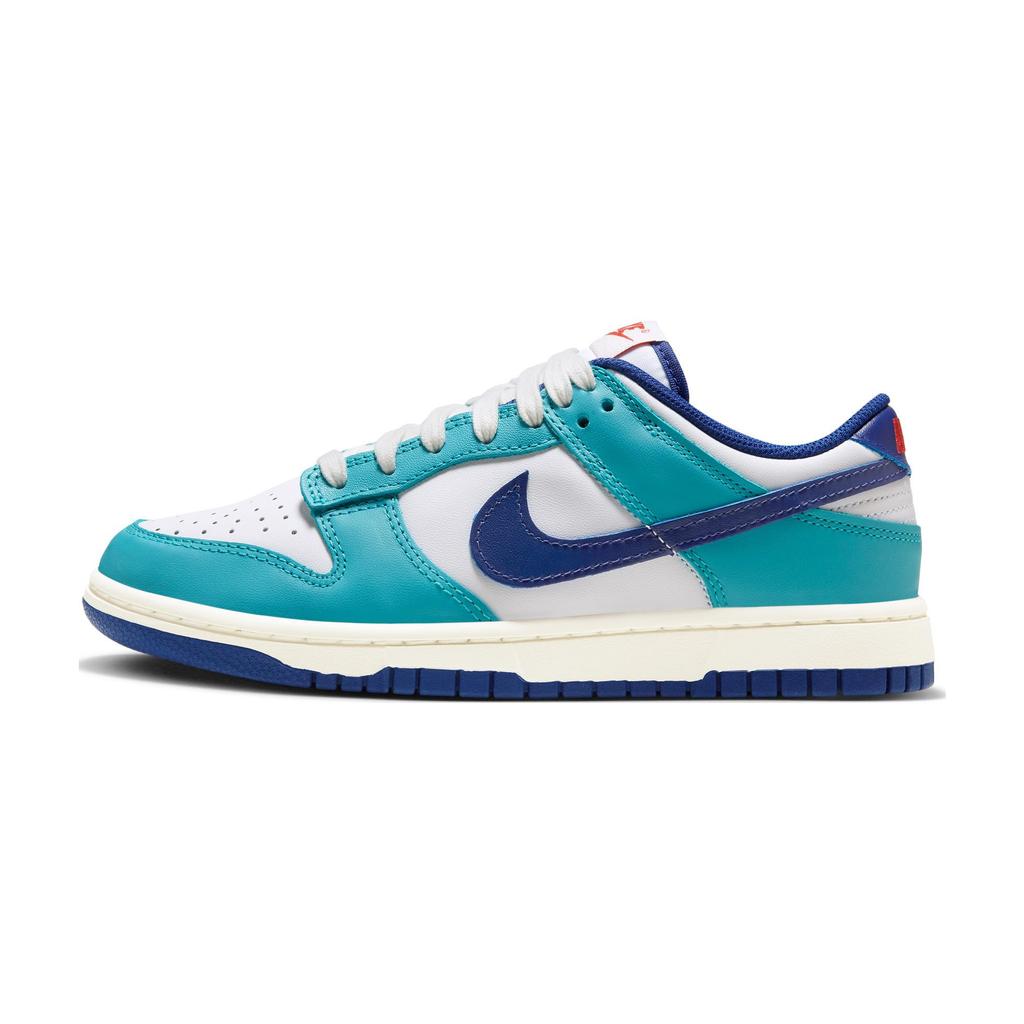 Nike Dunk Low Teal Nebula Deep Royal Women's Skate Shoes Sneakers FQ6870-141