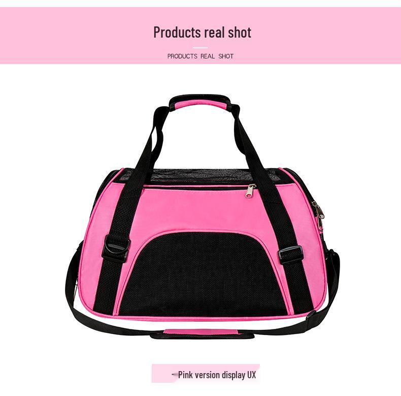Breathable Portable Pet Travel Handbag for Cats and Dogs