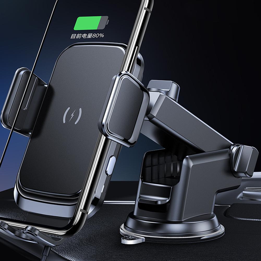 Portable Car Mobile Phone Wireless Charger Charging Device High Speed 15W Fast Charge