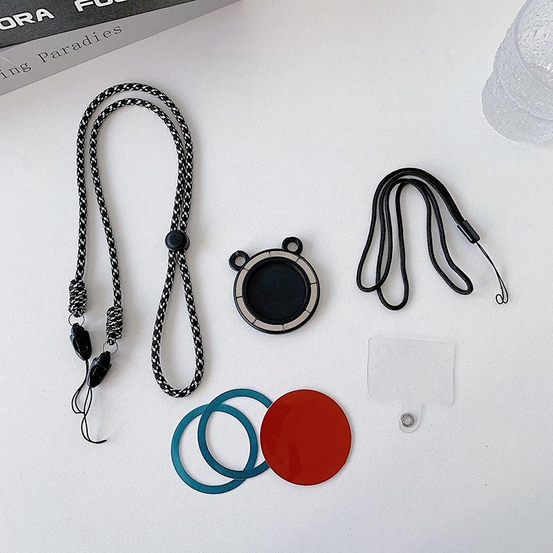 New Free Hands Magnetic Belt Clip Holder Magsafe Clip Mount Backpack Mobile Phone Clip Holder Hook Spring Rope Unisex Universal