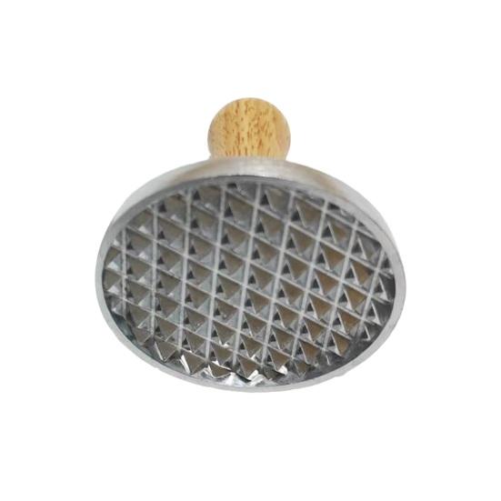 Штамп для печива Нержавіюча форма-вирізка для печива Прес для імбирного печива з дубовими ручками Багаторазові тиснення для печива для домашнього випікання печива та випічки