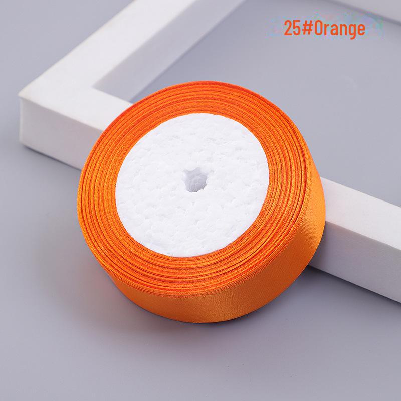 2 cm Satin-Polyesterband für Geschenkverpackungen und Hochzeitstortendekoration