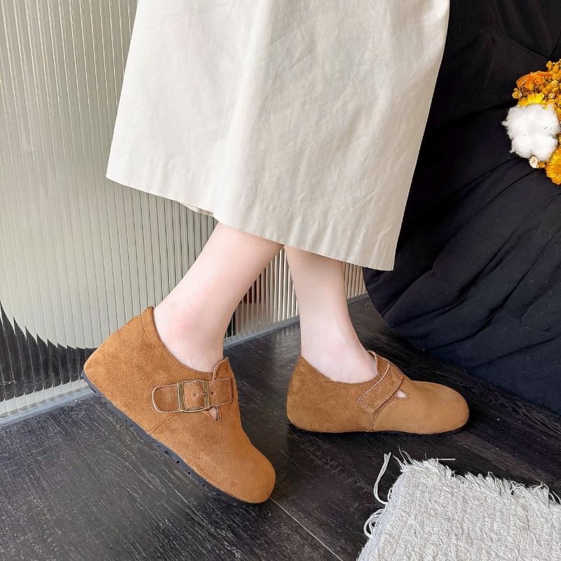 Neue Damenschuhe mit dicker Sohle, Ein-Fuß-Design, höhenvergrößernd, vollständig bedeckend