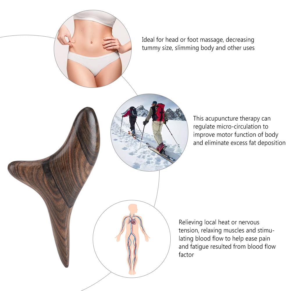 Vietnam parfumat lemn reflexologie acupunctură Thai Point Gua Sha masaj Terapie cu role