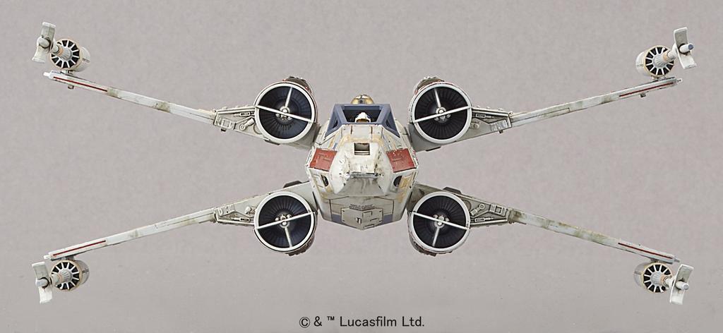 Star Wars Starfighter Red Squadron Spezifikation Sonderset Maßstab Plastikmodell X-Wing 1/72