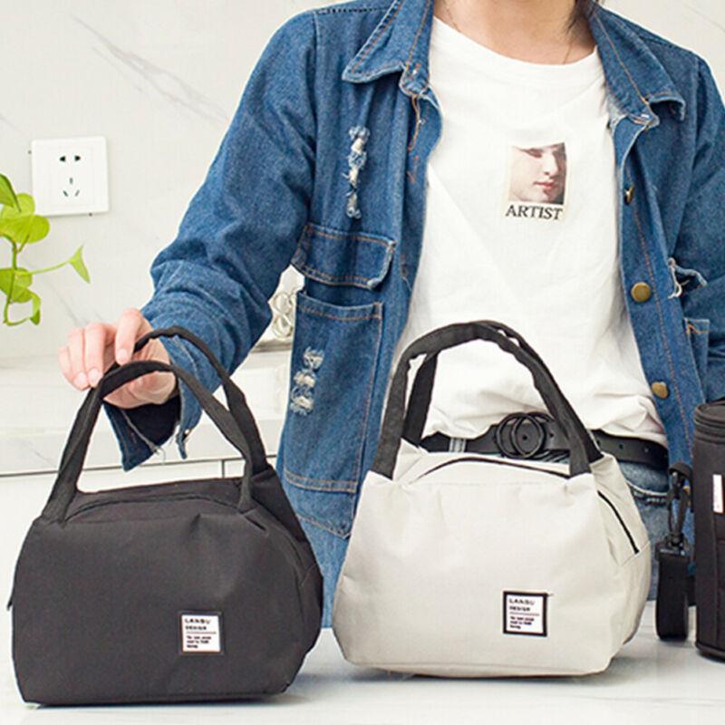 Newest Lunch Bag Portable Insulated Thermal Lunch Box Picnic Supplies Bags For Women Girl Kids Children Storage Carry Cooler Bag