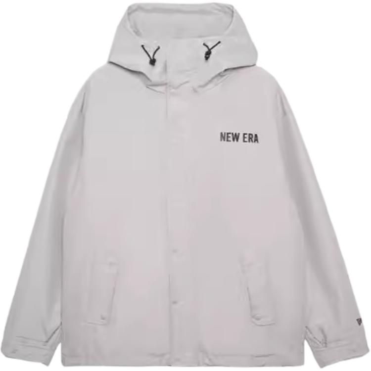 New Era Solid Color Three-In-One Detachable Liner Warm Jacket Unisex jackets Gray 14385276
