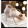 Internet Celebrity Temperament Muse Fan 2025 New French Girl Stiletto Cross Strap Single Shoes Spring High Heels Women