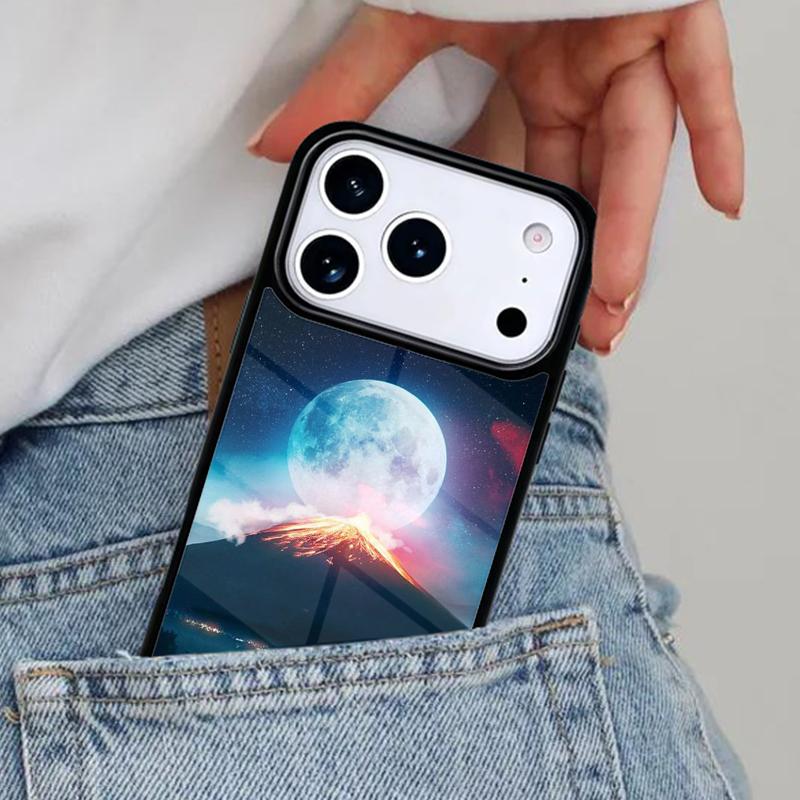 Star Space Moon Night soft Phone Case for iPhone 17ProMax 12 13 14 15 16e 17 Pro Max Plus Air Cover