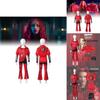 Enchanting Descendants Four Red Queen Cosplay Costume Set For Kids In Vibrant Colors