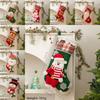 European Style Christmas Gift Socks For Tree Ornaments And Festive Accessories