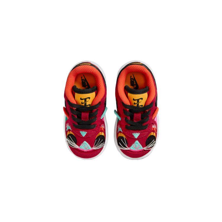 Nike Scarpe da Ginnastica Basse Casual Air Force 1 LV8 per Bambini Piccoli Rosse Baby DQ5072-601