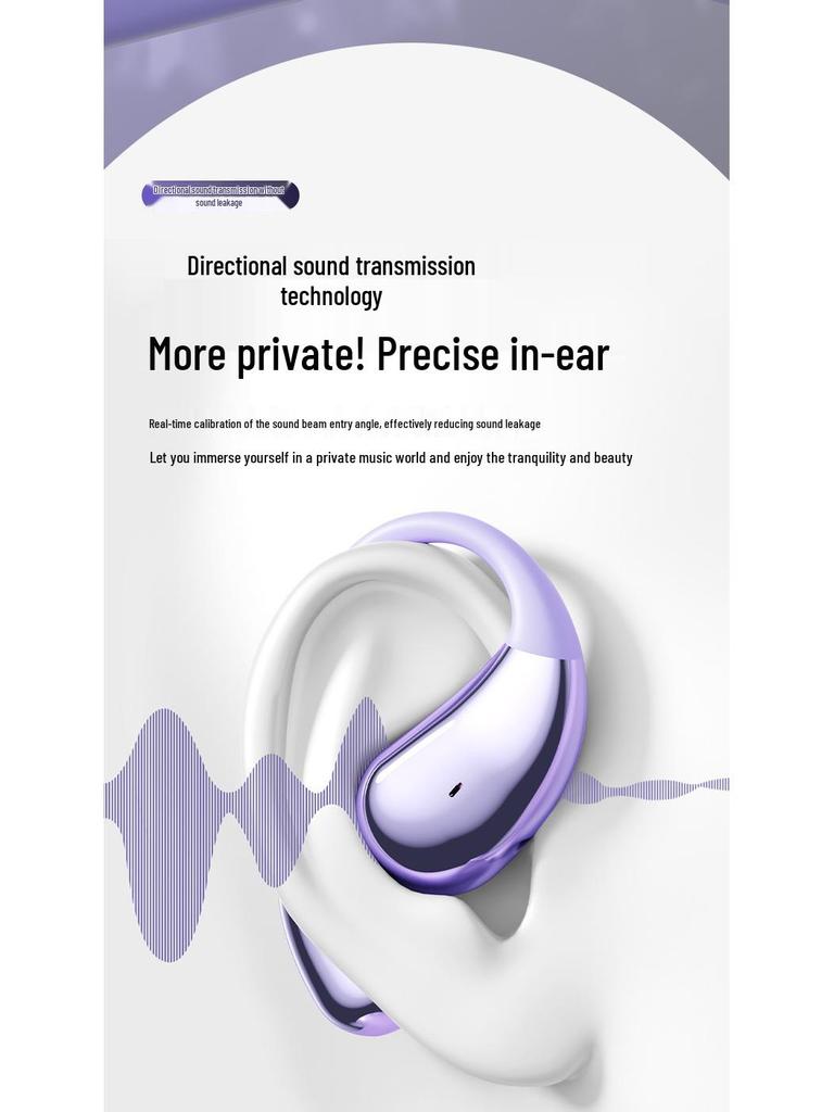Wireless Noise-Cancelling In-Ear Sports Bluetooth Headphones with High Sound Quality and Long Battery Life