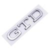 1 Peça Decalque Traseiro 3D ABS para Porta-Malas de Carro Emblema com Letras GTD Adesivos Para Golf 4 5 6 7 MK4 MK5 MK6 MK7 Acessórios de Emblema