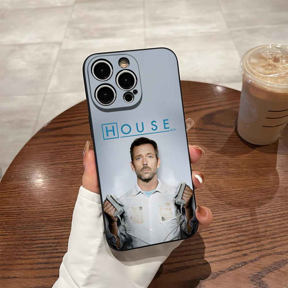 

House MD TV Classic Vintage Phone Case For 17 Pro Max Iphone 14 16 Pro Max 12 15 Plus 13 Pro 11 Xr X Xs Back Cover iPhone11 ProMax