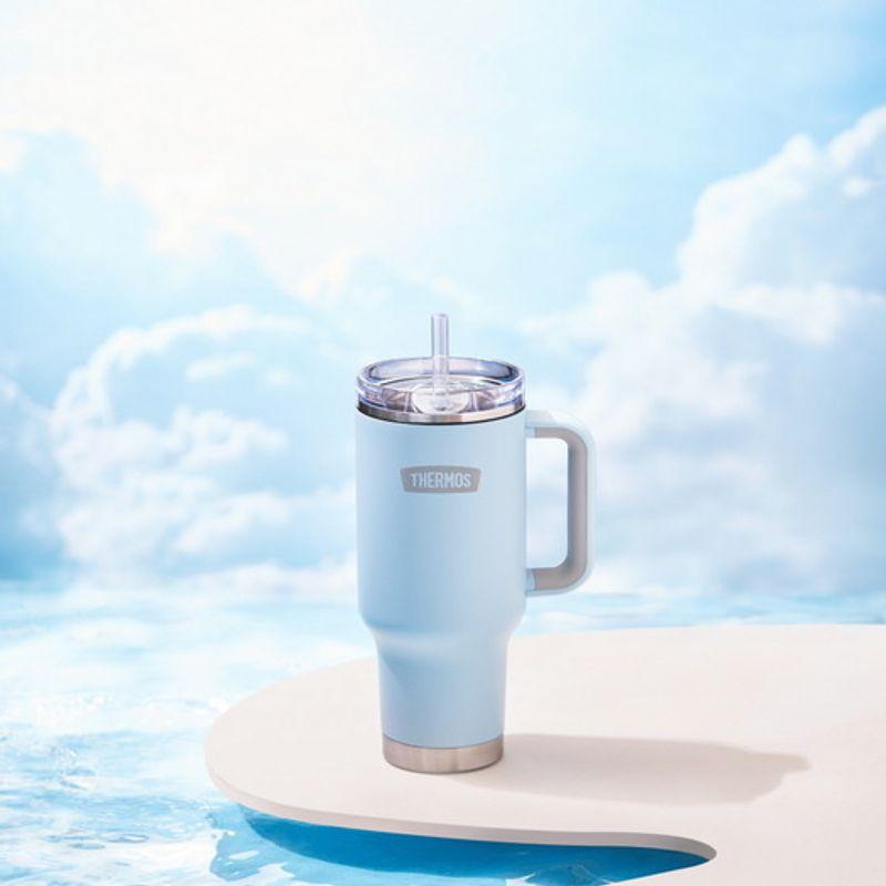 THERMOS Thermos Insulated Stainless Steel Large Capacity Max Portable Cup & Tumbler TS-180K (1.2L)