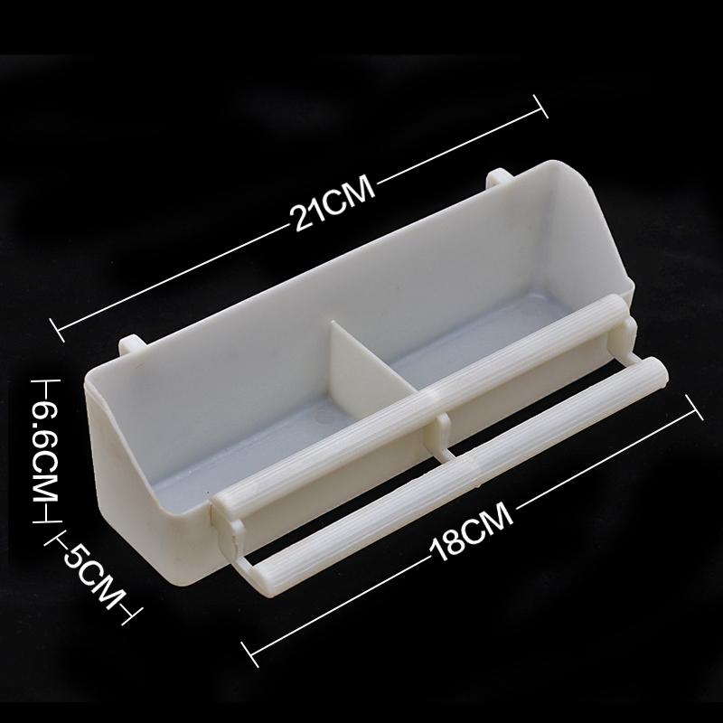 5Pcs Plastic Pet Bird Water Feeder Cup Standing Frame Food Feeder Device for Parrots Poultry Pigeon Quail Cages Feeder Drinker