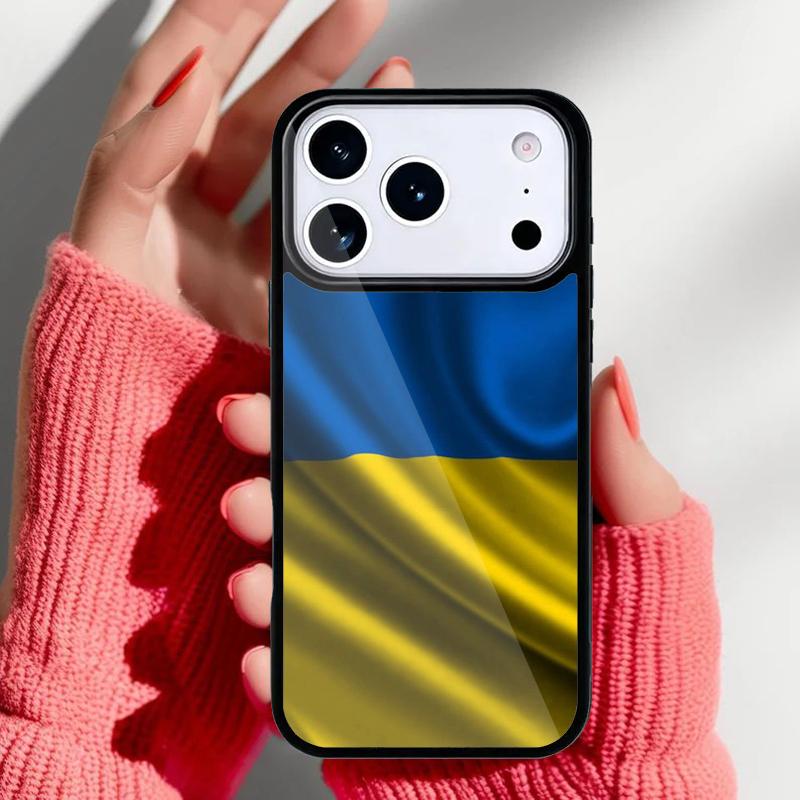 Vintage Ukrainian Flag Of U=kraine Retro Style Phone Case for iPhone 17 Air 16e 15 14 13 Pro Max Back Cover for 12 11 Pro Coque