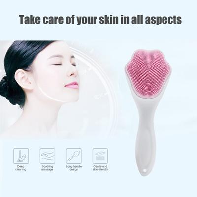 Exfoliant Facial din Silicon Portabil Design Labă de Pisică Perie de Curățare Facială pentru Exfoliere Masaj Îndepărtarea Punctelor Negre Aplicare Loțiune de Corp