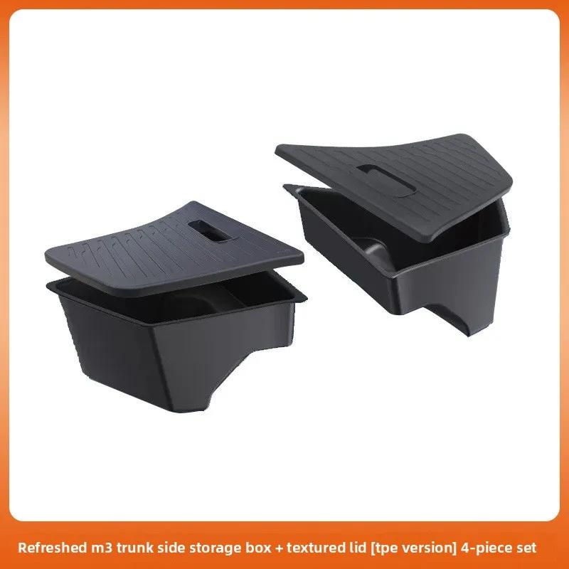 Car Sticker For Tesla Model 3 Highland Model Y The Side Storage Box Trunk Upper Storage Bucket Accessories Tools Modification Ca