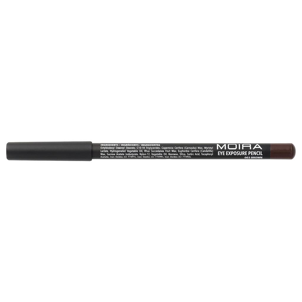 Moira Beauty Eye Exposure Pencil, 003 Brown, 1.1g (0.04oz)