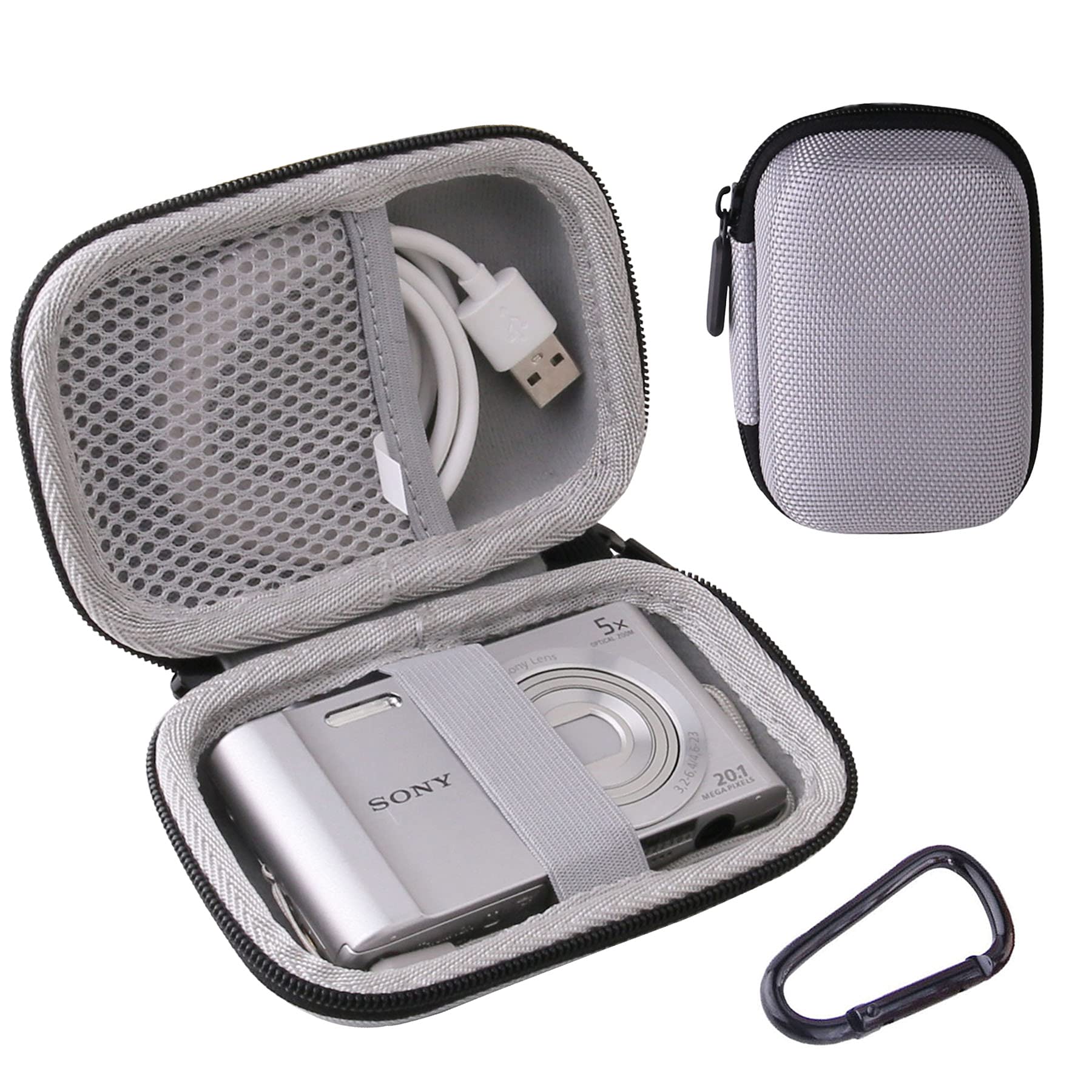 

Sony Digital Camera Cyber-shot DSC-W830/WX350/WX500 Dedicated Protective Storage Case -waiyu JP (Gray)